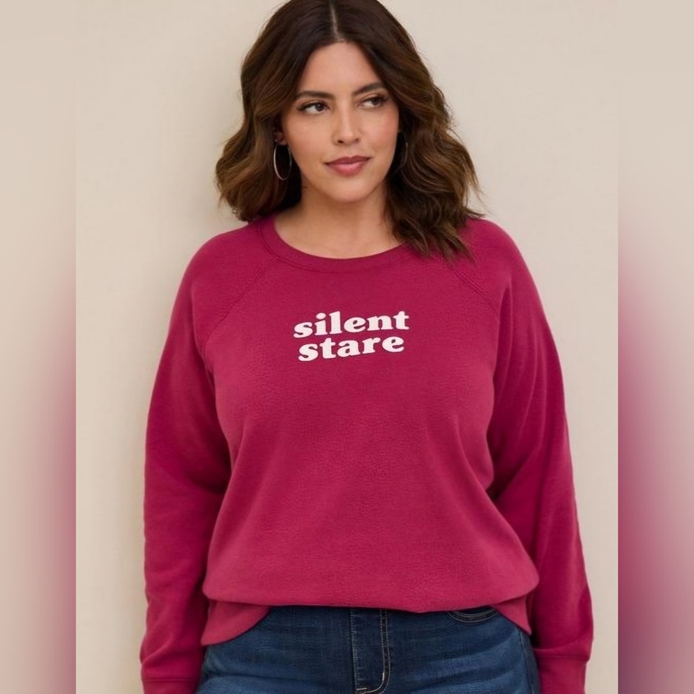 Torrid 3 3x 20 22 comfy crew neck sweatshirt